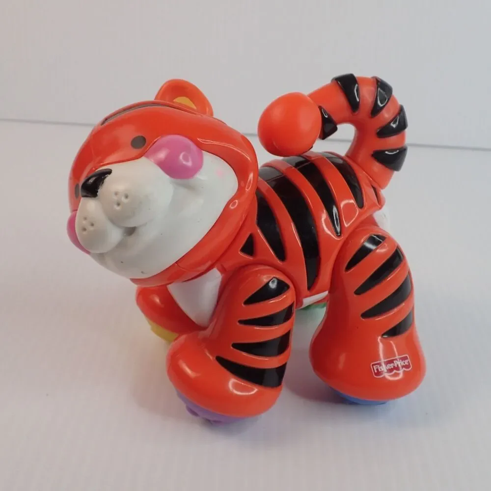 Fisher Price Amazing Animals Tiger Clickety Clackety Noises